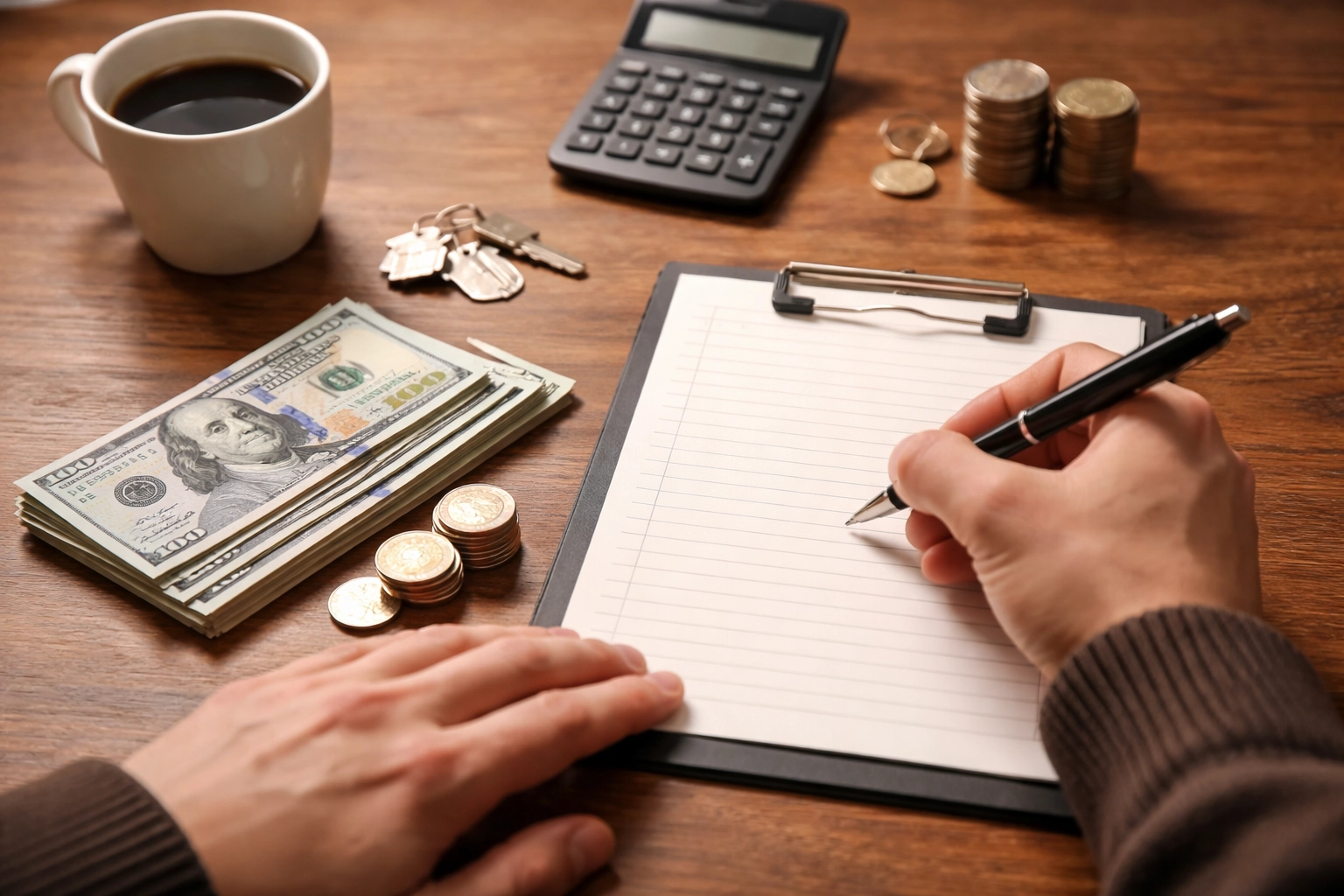 如果你已經很熟悉借據要怎麼寫，只是單純想找借據範本下載來用，可以直接點下方按鈕滑到文末下載範本，填完就能列印使用，【臨時要借錢】或【需要請對方補簽借據】時都用得上。