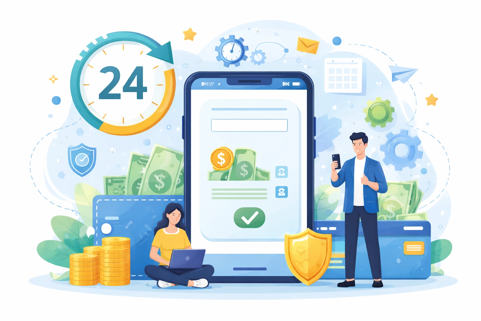 其實，24 小時線上借款比較接近的是「申請動作不受時間限制」，而不是「結果一定能在 24 小時內完成」。