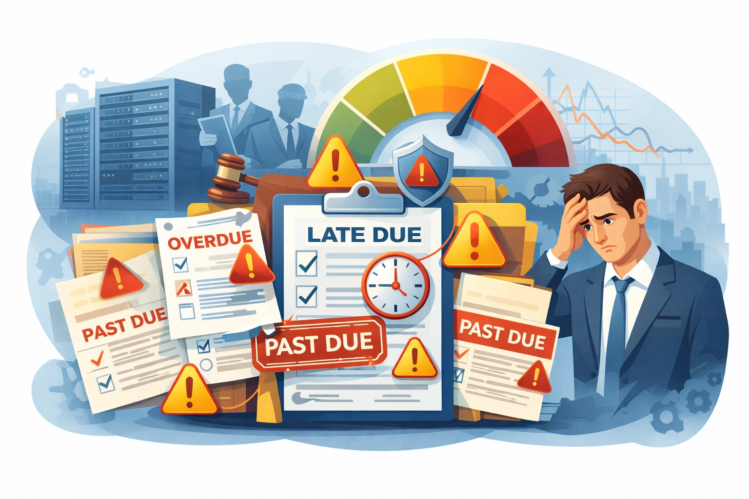 只要過去曾出現【延遲繳款】、【逾期未繳】，或是其他異常還款紀錄，就可能被視為信用狀況不佳，形成所謂的「信用瑕疵」，而這些紀錄也都會被彙整至聯徵中心保存。