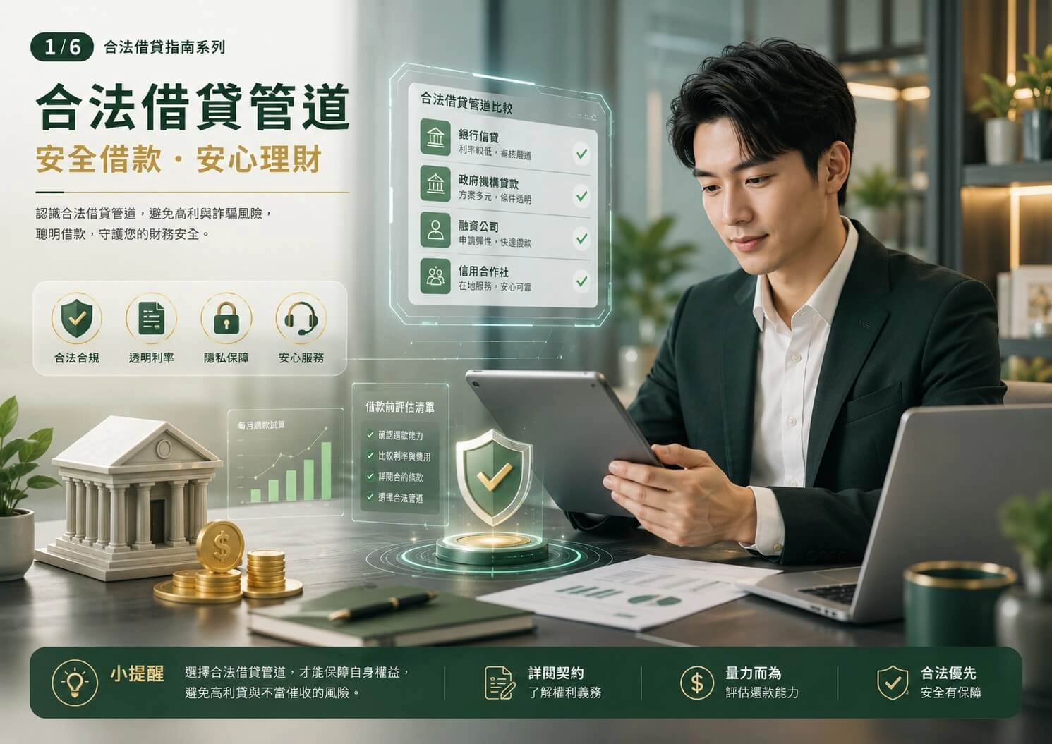 合法借錢管道有哪些-合法借錢管道安全借款指南
