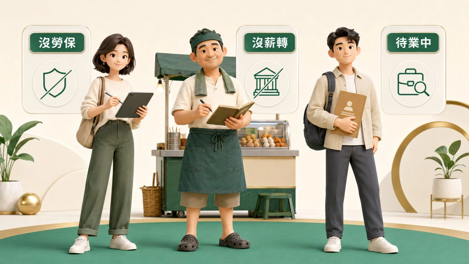 2沒勞保沒薪轉與待業中的貸款條件差異