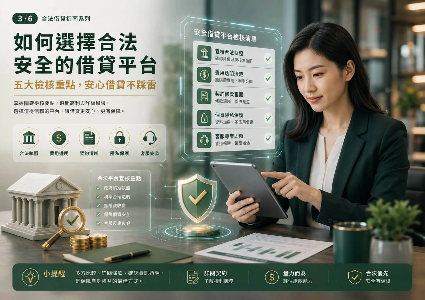 合法借錢管道有哪些-如何選擇合法安全借貸平台