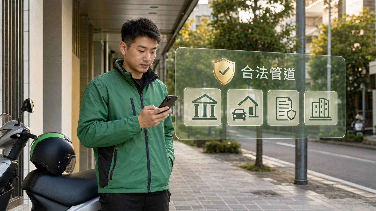 5沒勞保可評估的銀行擔保與合法借款管道