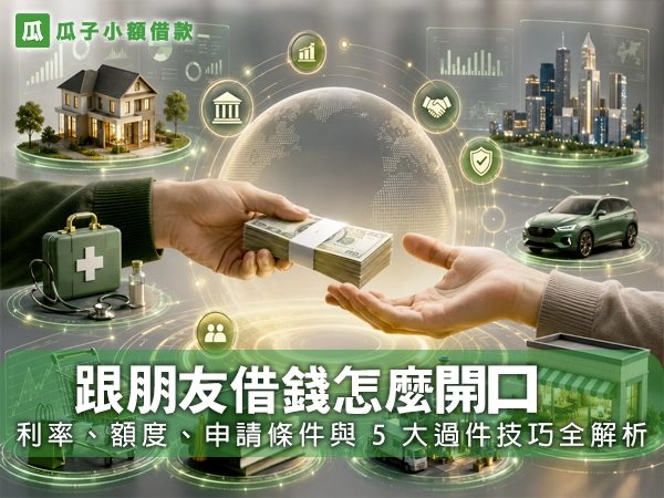 2026 最新｜跟朋友借錢怎麼開口？5 大正當理由、實用話術與借據保障全攻略