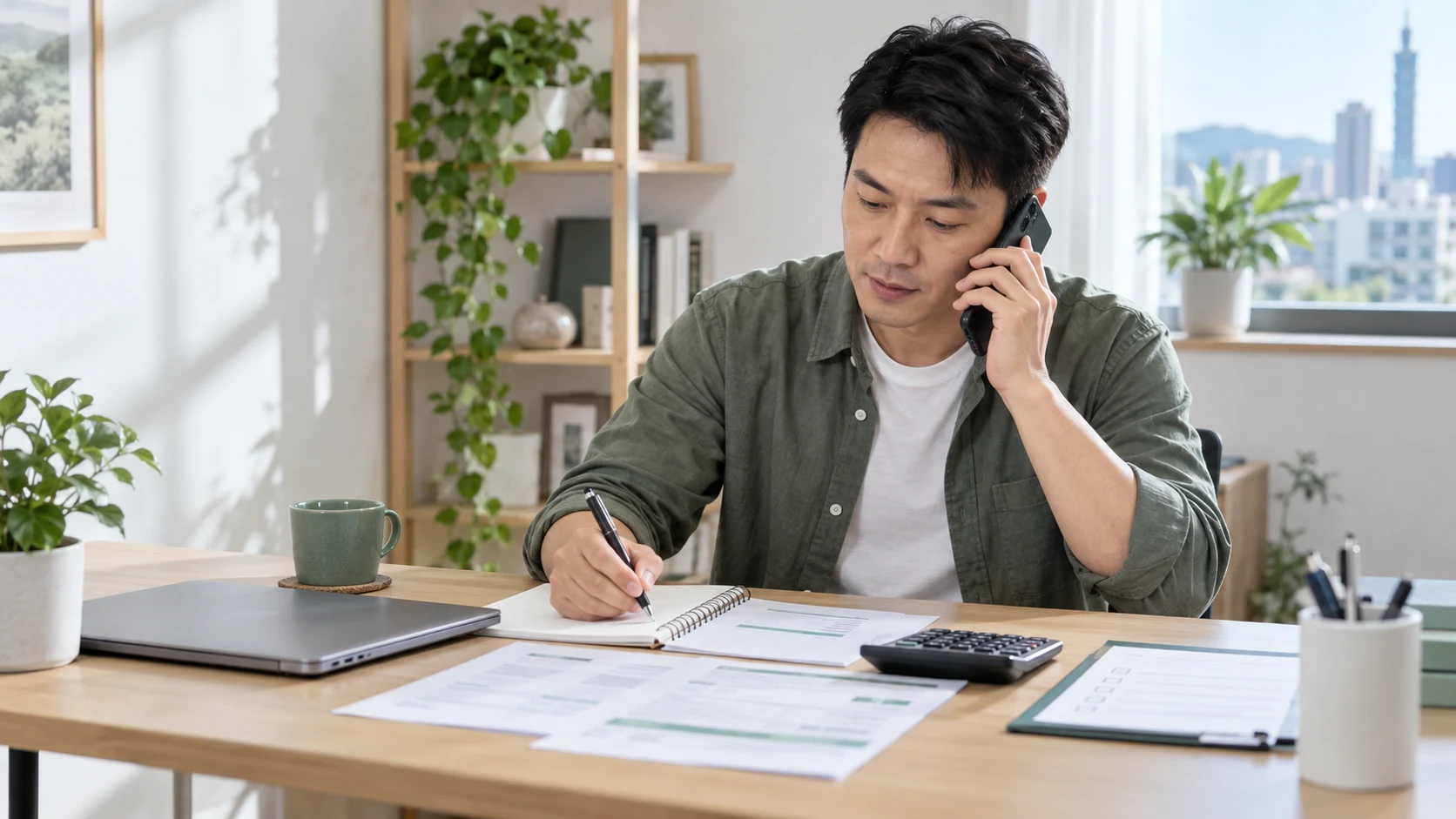 借款人聯絡銀行確認貸款補繳金額與付款方式