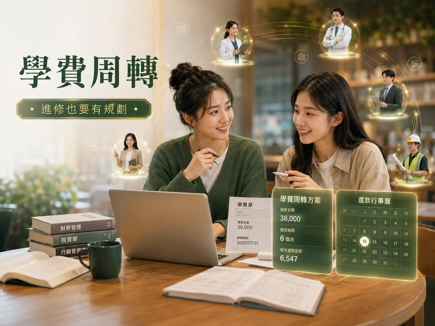 學費規劃與未來藍圖