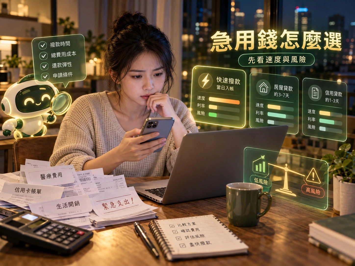桃園急用錢當天撥款與借款速度風險比較
