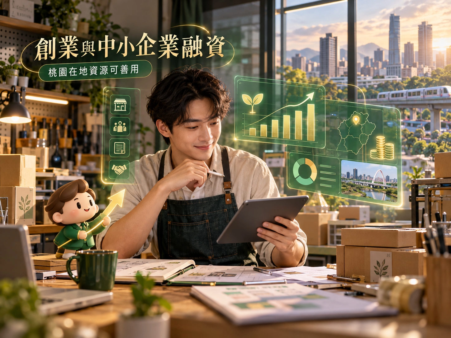 桃園青年創業與中小企業信用保證融資貸款資源
