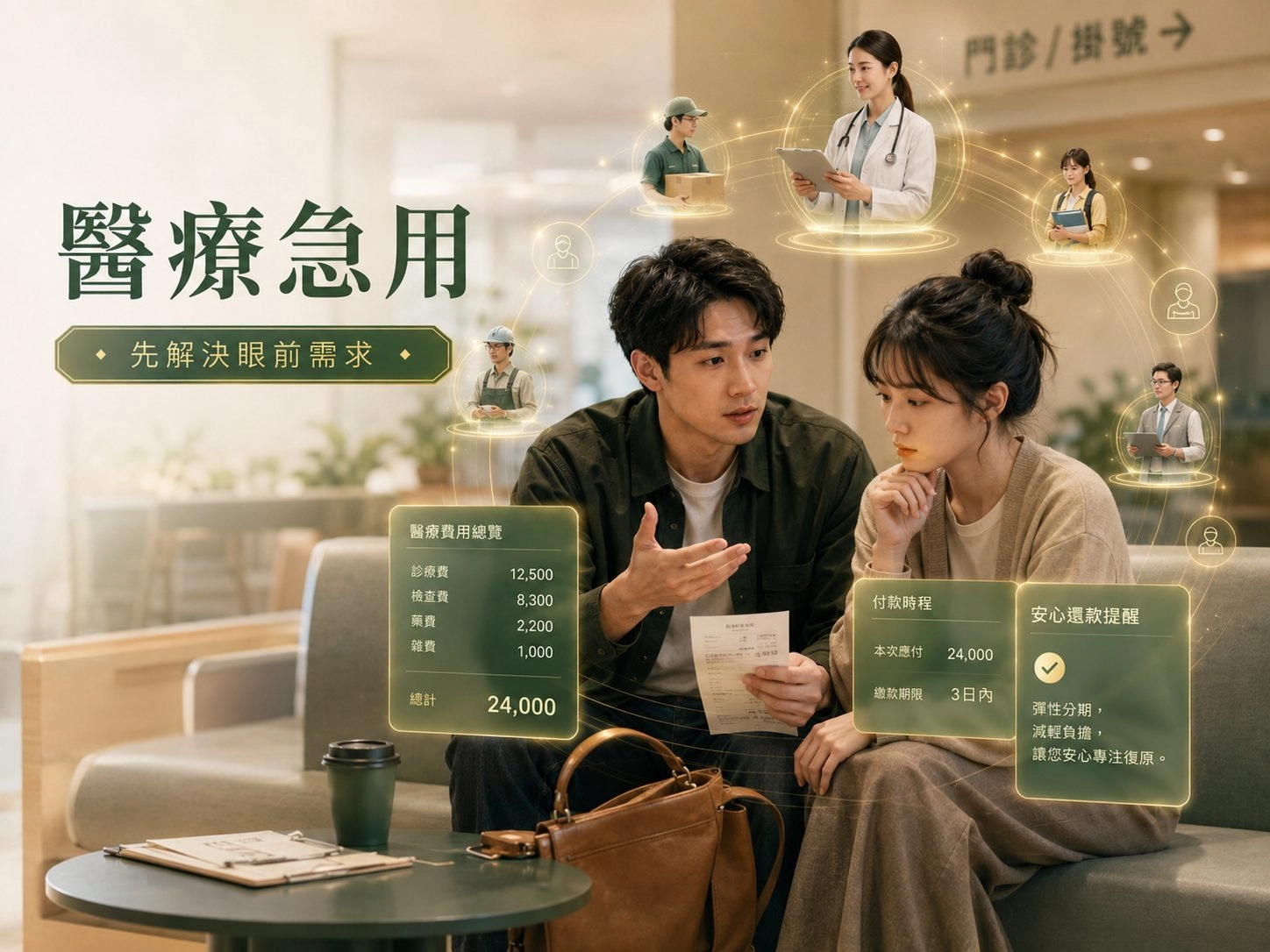 醫療費用與分期選項